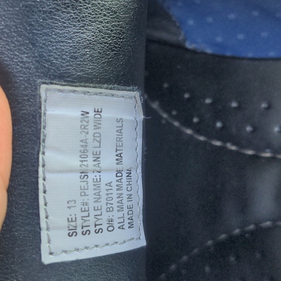 Perry Ellis Zane LZD Wide Black Slip-On Loafers 13 - Picture 8 of 8